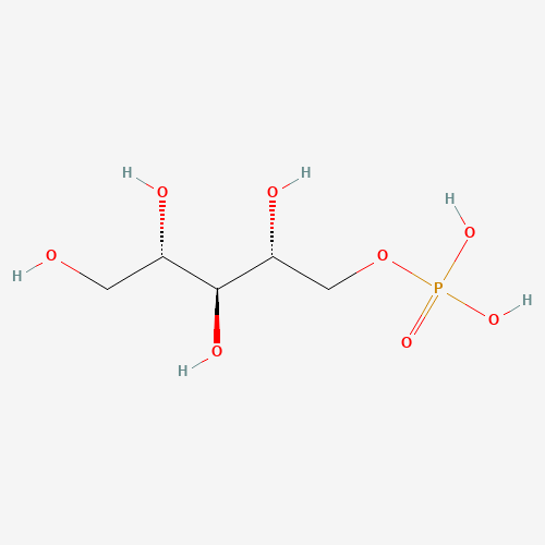 [(2R,3S,4S)-2,3,4,5-tetrahydroxypentyl] dihydrogen phosphate (CAS: 35320-17-3) - Chemical Structure and Molecular Formula 