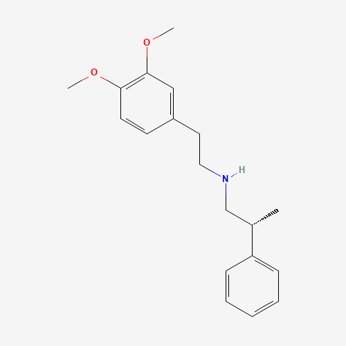 (2R)-N-[2-(3,4-dimethoxyphenyl)ethyl]-2-phenylpropan-1-amine (CAS: 522646-18-0) - Related Chemical Product