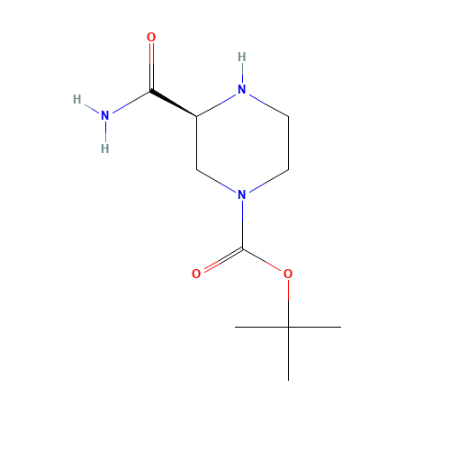 tert-butyl (3S)-3-carbamoylpiperazine-1-carboxylate (CAS: 170164-47-3) - Related Chemical Product