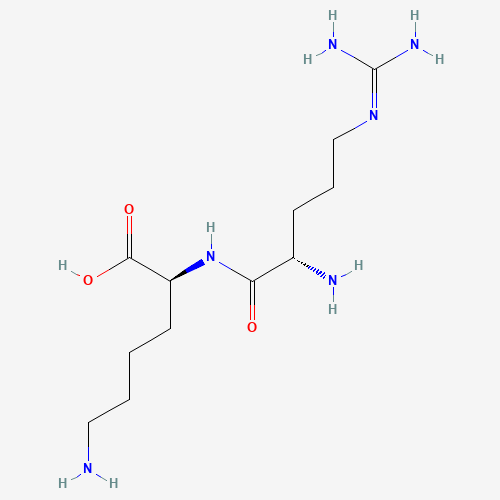 (2S)-6-amino-2-[[(2S)-2-amino-5-(diaminomethylideneamino)pentanoyl]amino]hexanoic acid (CAS: 40968-46-5) - Related Chemical Product
