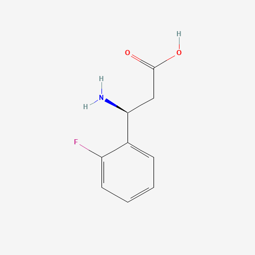 (3S)-3-amino-3-(2-fluorophenyl)propanoic acid (CAS: 151911-32-9) - Related Chemical Product