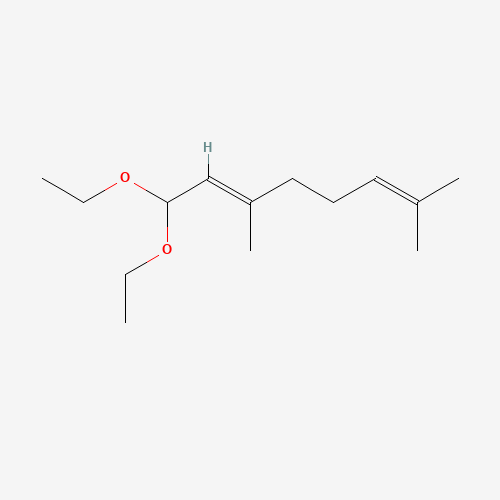 (2E)-1,1-diethoxy-3,7-dimethylocta-2,6-diene (CAS: 7492-66-2) - Related Chemical Product