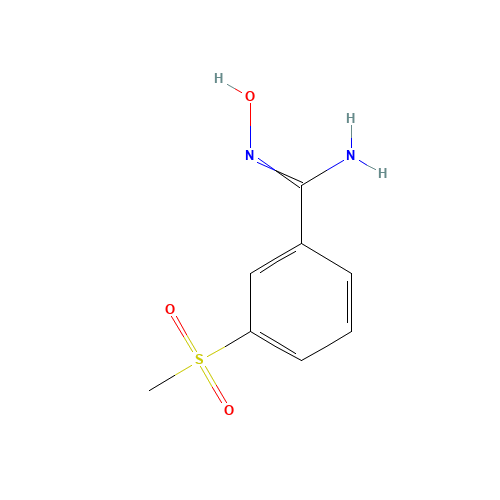 N'-hydroxy-3-methylsulfonylbenzenecarboximidamide (CAS: 939999-41-4) - Related Chemical Product