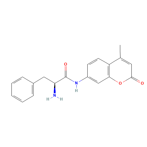 (2S)-2-amino-N-(4-methyl-2-oxochromen-7-yl)-3-phenylpropanamide (CAS: 98516-72-4) - Related Chemical Product