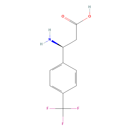 (3S)-3-amino-3-[4-(trifluoromethyl)phenyl]propanoic acid (CAS: 790203-84-8) - Related Chemical Product