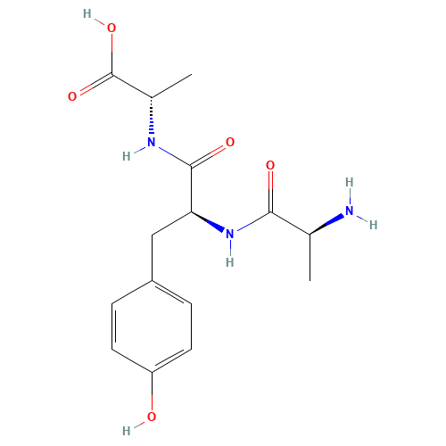 (2S)-2-[[(2S)-2-[[(2S)-2-aminopropanoyl]amino]-3-(4-hydroxyphenyl)propanoyl]amino]propanoic acid (CAS: 81075-03-8) - Related Chemical Product