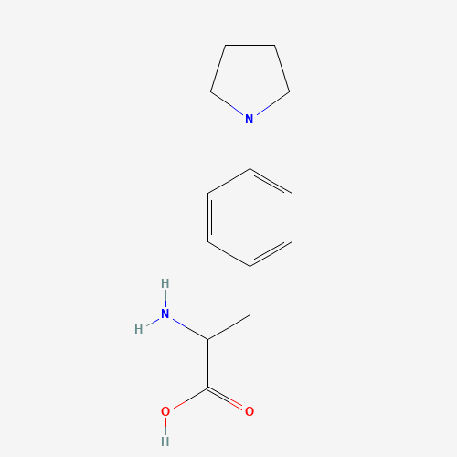 (2S)-2-amino-3-(4-pyrrolidin-1-ylphenyl)propanoic acid (CAS: 71935-13-2) - Related Chemical Product