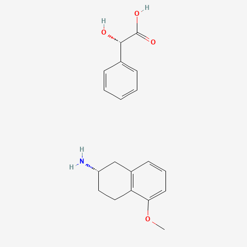 (2S)-2-hydroxy-2-phenylacetic acid;(2S)-5-methoxy-1,2,3,4-tetrahydronaphthalen-2-amine (CAS: 439133-67-2) - Related Chemical Product