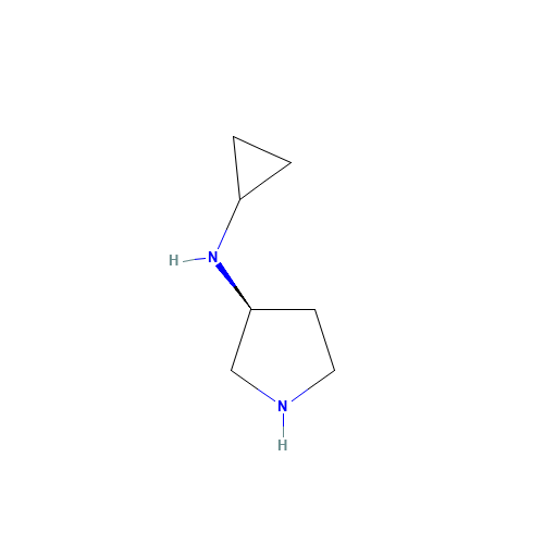 (3S)-N-cyclopropylpyrrolidin-3-amine (CAS: 1289584-81-1) - Related Chemical Product