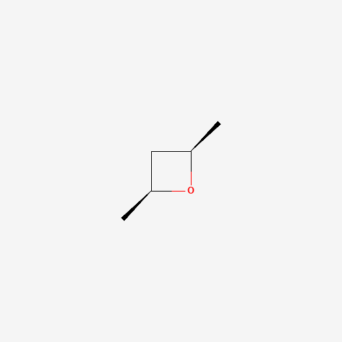 (2R,4S)-2,4-dimethyloxetane (CAS: 55661-21-7) - Chemical Structure and Molecular Formula 