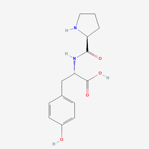 (2S)-3-(4-hydroxyphenyl)-2-[[(2S)-pyrrolidine-2-carbonyl]amino]propanoic acid (CAS: 19786-36-8) - Related Chemical Product
