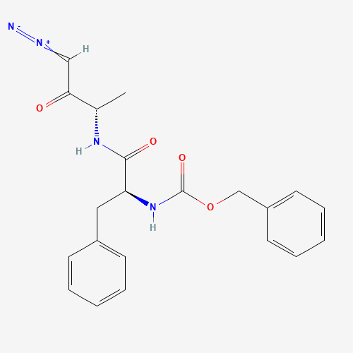 (Z,3S)-1-diazonio-3-[[(2S)-3-phenyl-2-(phenylmethoxycarbonylamino)propanoyl]amino]but-1-en-2-olate (CAS: 71732-53-1) - Related Chemical Product