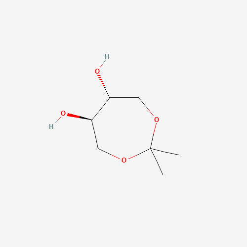 (5R,6R)-2,2-dimethyl-1,3-dioxepane-5,6-diol (CAS: 1151512-26-3) - Related Chemical Product