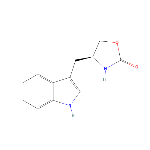 (4S)-4-(1H-indol-3-ylmethyl)-1,3-oxazolidin-2-one (CAS: 152153-01-0) - Related Chemical Product