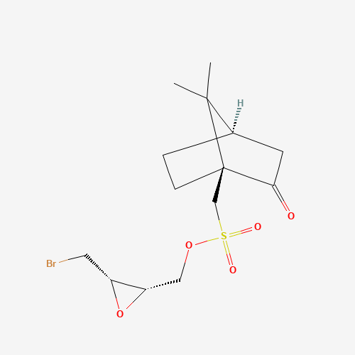[(2S,3S)-3-(bromomethyl)oxiran-2-yl]methyl [(1R,4S)-7,7-dimethyl-3-oxo-4-bicyclo[2.2.1]heptanyl]methanesulfonate (CAS: 343338-27-2) - Related Chemical Product