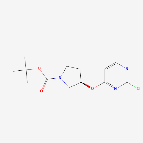 tert-butyl (3R)-3-(2-chloropyrimidin-4-yl)oxypyrrolidine-1-carboxylate (CAS: 1264036-68-1) - Related Chemical Product