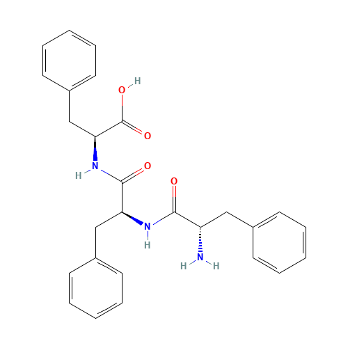 (2S)-2-[[(2S)-2-[[(2S)-2-amino-3-phenylpropanoyl]amino]-3-phenylpropanoyl]amino]-3-phenylpropanoic acid (CAS: 2578-81-6) - Related Chemical Product