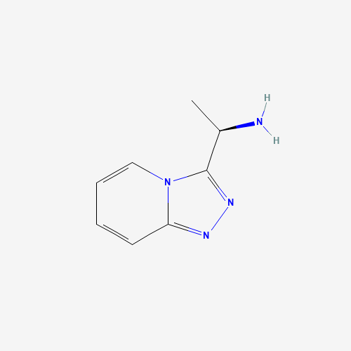 (1R)-1-([1,2,4]triazolo[4,3-a]pyridin-3-yl)ethanamine (CAS: 1217810-82-6) - Related Chemical Product