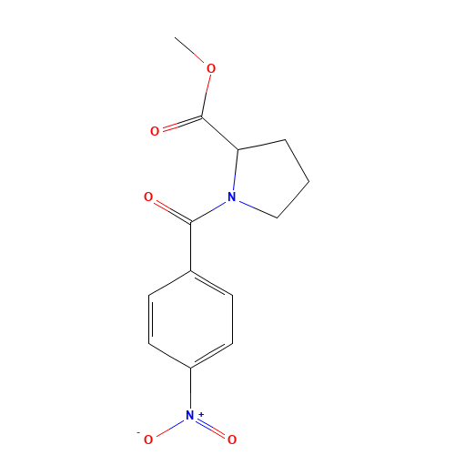 methyl (2S)-1-(4-nitrobenzoyl)pyrrolidine-2-carboxylate (CAS: 218631-87-9) - Related Chemical Product