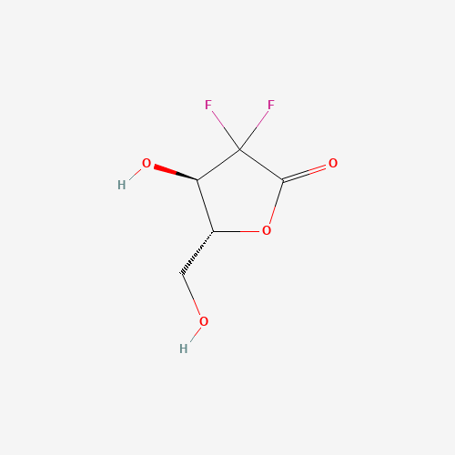 (4R,5R)-3,3-difluoro-4-hydroxy-5-(hydroxymethyl)oxolan-2-one (CAS: 95058-77-8) - Related Chemical Product