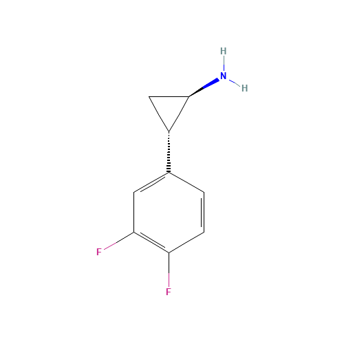 (1R,2S)-2-(3,4-difluorophenyl)cyclopropan-1-amine (CAS: 220352-38-5) - Related Chemical Product