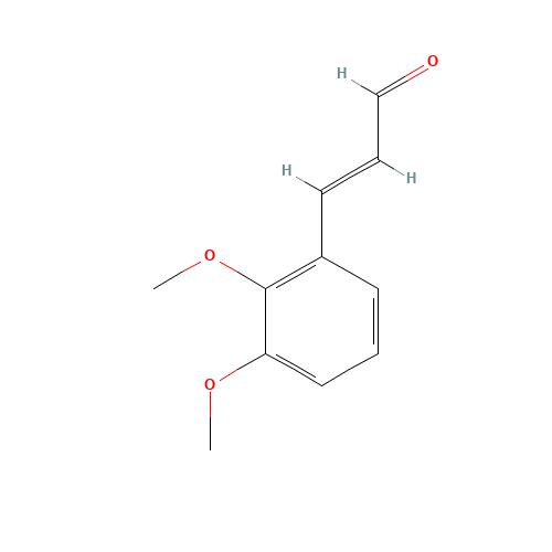 (E)-3-(2,3-dimethoxyphenyl)prop-2-enal (CAS: 62378-68-1) - Related Chemical Product