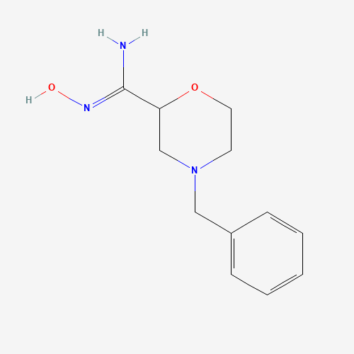 4-benzyl-N'-hydroxymorpholine-2-carboximidamide (CAS: 1000349-55-2) - Related Chemical Product