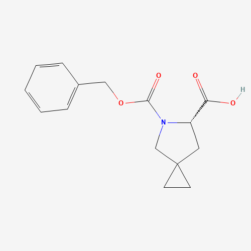 (6S)-5-phenylmethoxycarbonyl-5-azaspiro[2.4]heptane-6-carboxylic acid (CAS: 1256388-47-2) - Related Chemical Product