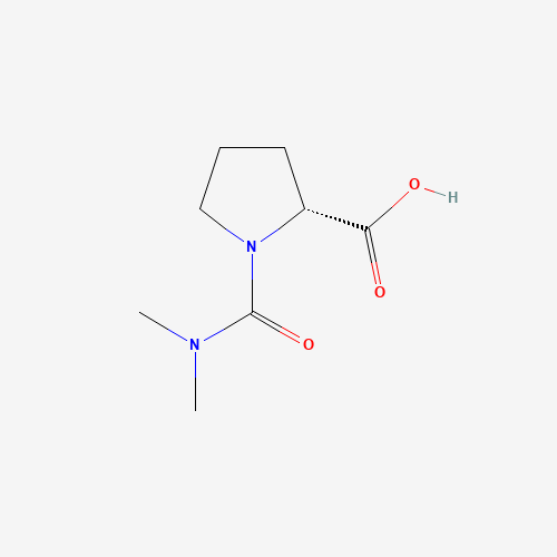 (2R)-1-(dimethylcarbamoyl)pyrrolidine-2-carboxylic acid (CAS: 1046139-15-4) - Related Chemical Product
