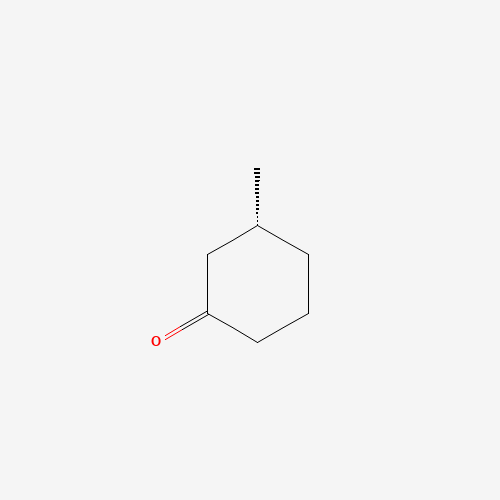 (3R)-3-methylcyclohexan-1-one (CAS: 13368-65-5) - Chemical Structure and Molecular Formula 