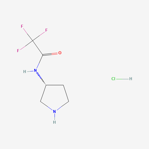 2,2,2-trifluoro-N-[(3R)-pyrrolidin-3-yl]acetamide;hydrochloride (CAS: 141043-16-5) - Related Chemical Product