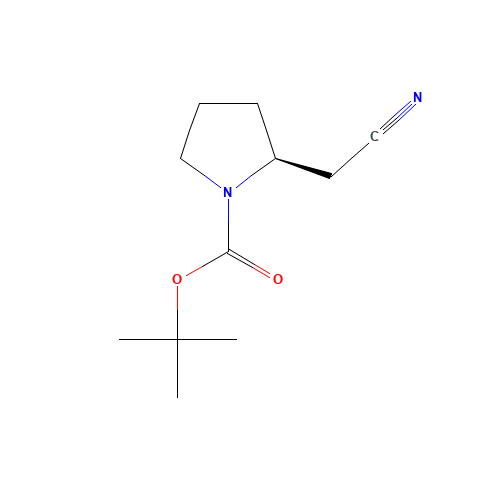 tert-butyl (2S)-2-(cyanomethyl)pyrrolidine-1-carboxylate (CAS: 142253-50-7) - Related Chemical Product