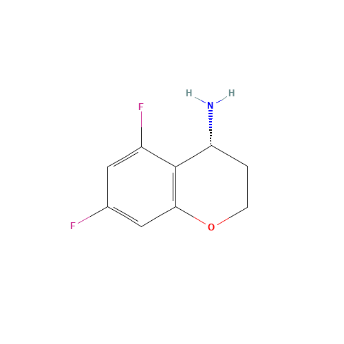 (4R)-5,7-difluoro-3,4-dihydro-2H-chromen-4-amine (CAS: 1213103-28-6) - Related Chemical Product