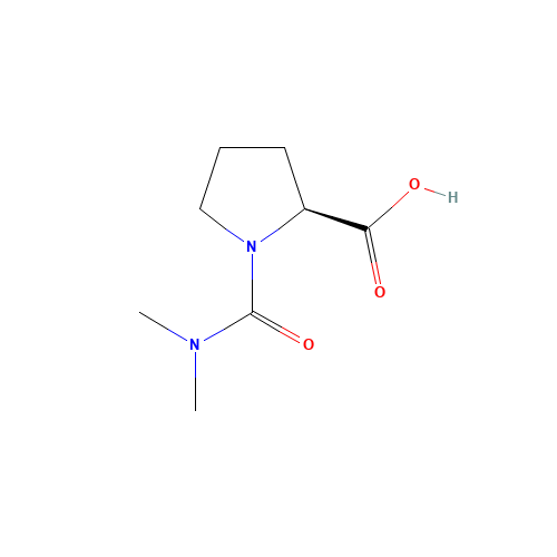 (2S)-1-(dimethylcarbamoyl)pyrrolidine-2-carboxylic acid (CAS: 1305322-88-6) - Related Chemical Product