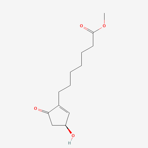methyl 7-[(3S)-3-hydroxy-5-oxocyclopenten-1-yl]heptanoate (CAS: 42038-75-5) - Related Chemical Product