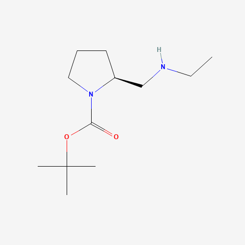 tert-butyl (2S)-2-(ethylaminomethyl)pyrrolidine-1-carboxylate (CAS: 1009075-39-1) - Related Chemical Product