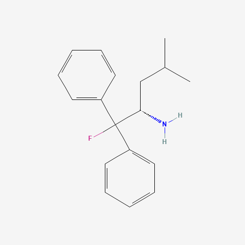 (2S)-1-fluoro-4-methyl-1,1-diphenylpentan-2-amine (CAS: 274674-22-5) - Related Chemical Product