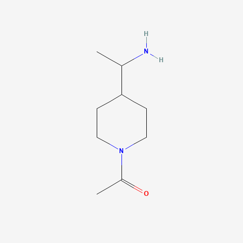 1-[4-[(1R)-1-aminoethyl]piperidin-1-yl]ethanone (CAS: 1268522-23-1) - Related Chemical Product
