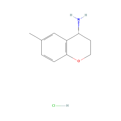 (4R)-6-methyl-3,4-dihydro-2H-chromen-4-amine;hydrochloride (CAS: 730980-47-9) - Related Chemical Product