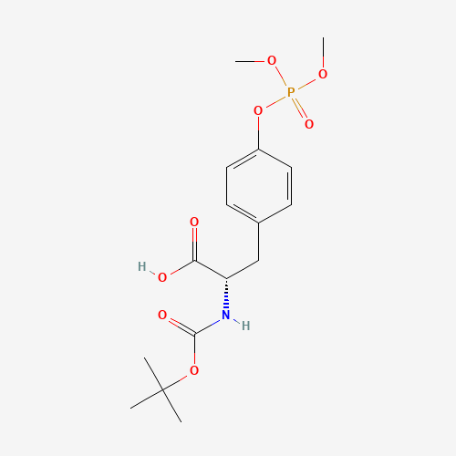 (2S)-3-(4-dimethoxyphosphoryloxyphenyl)-2-[(2-methylpropan-2-yl)oxycarbonylamino]propanoic acid (CAS: 92264-99-8) - Related Chemical Product