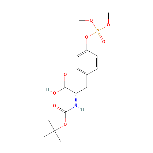 (2S)-3-(4-dimethoxyphosphoryloxyphenyl)-2-[(2-methylpropan-2-yl)oxycarbonylamino]propanoic acid (CAS: 92264-99-8) - Related Chemical Product