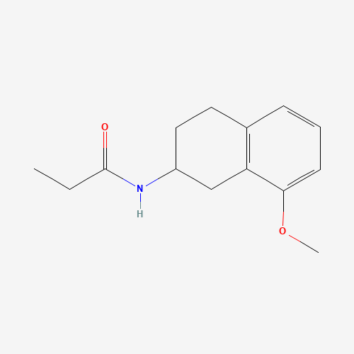 N-[(2R)-8-methoxy-1,2,3,4-tetrahydronaphthalen-2-yl]propanamide (CAS: 134865-70-6) - Related Chemical Product