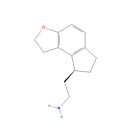 2-[(8S)-2,6,7,8-tetrahydro-1H-cyclopenta[e][1]benzofuran-8-yl]ethanamine (CAS: 196597-81-6) - Related Chemical Product