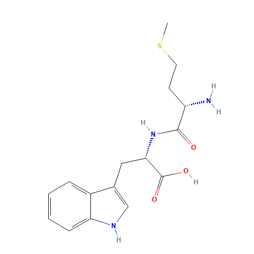 (2S)-2-[[(2S)-2-amino-4-methylsulfanylbutanoyl]amino]-3-(1H-indol-3-yl)propanoic acid (CAS: 60535-02-6) - Related Chemical Product