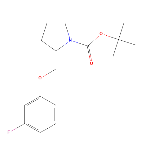 tert-butyl (2S)-2-[(3-fluorophenoxy)methyl]pyrrolidine-1-carboxylate (CAS: 174213-29-7) - Related Chemical Product