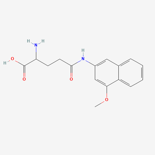 (2S)-2-amino-5-[(4-methoxynaphthalen-2-yl)amino]-5-oxopentanoic acid (CAS: 24723-50-0) - Related Chemical Product