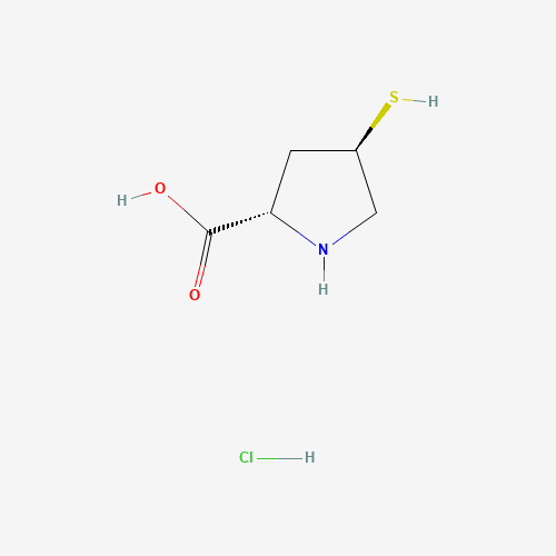 (2S,4R)-4-sulfanylpyrrolidine-2-carboxylic acid;hydrochloride (CAS: 1067189-36-9) - Related Chemical Product