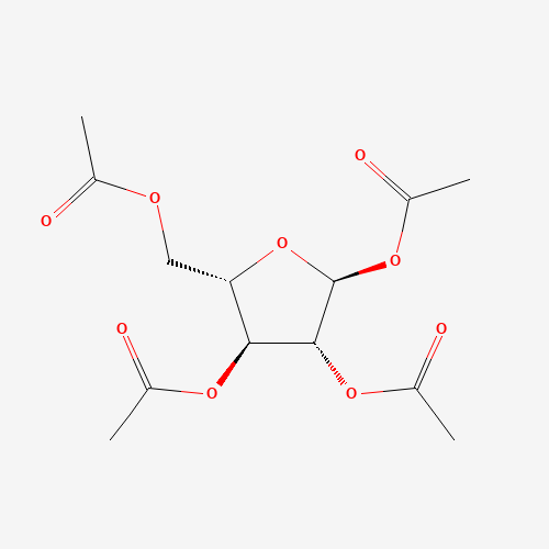 [(2S,3S,4R,5S)-3,4,5-triacetyloxyoxolan-2-yl]methyl acetate (CAS: 79120-81-3) - Related Chemical Product