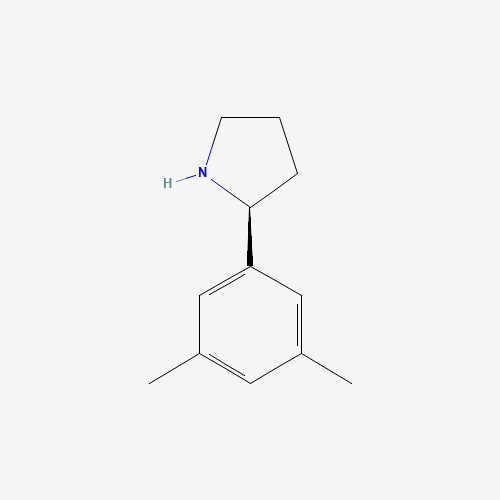 (2S)-2-(3,5-dimethylphenyl)pyrrolidine (CAS: 1213334-10-1) - Related Chemical Product