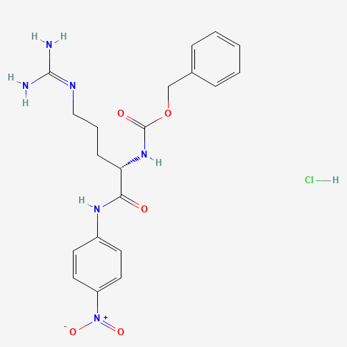 benzyl N-[(2S)-5-(diaminomethylideneamino)-1-(4-nitroanilino)-1-oxopentan-2-yl]carbamate;hydrochloride (CAS: 59188-53-3) - Related Chemical Product